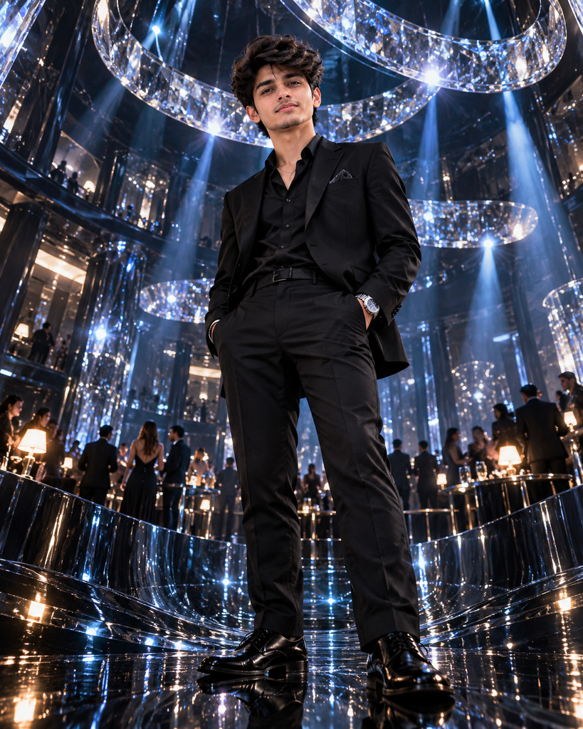 Night Club AI Photo Editing Prompts for boys
