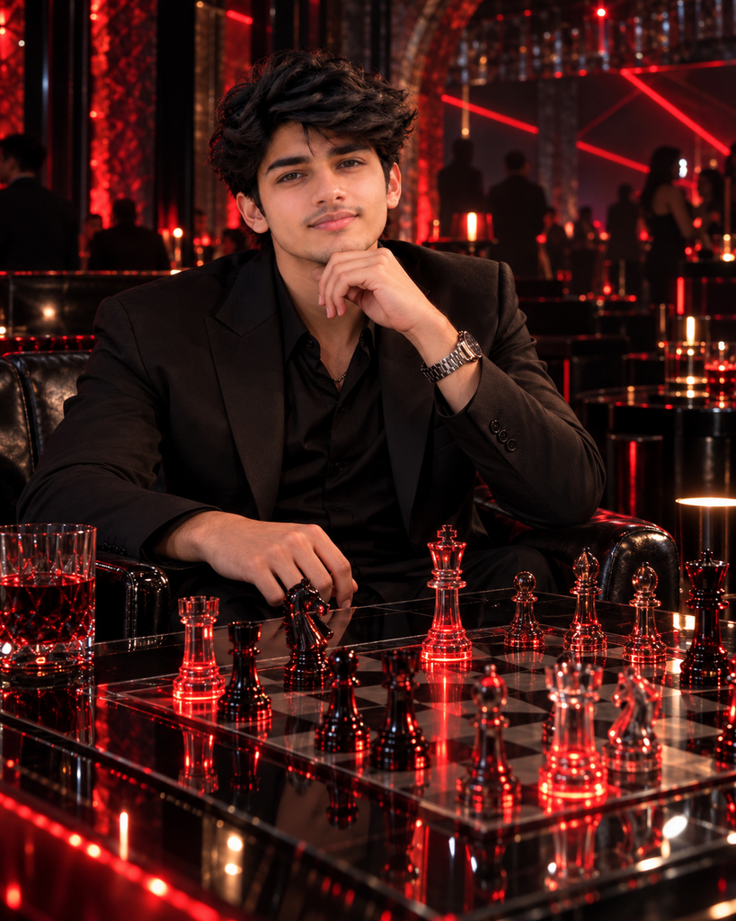 Night Club AI Photo Editing Prompts for boys