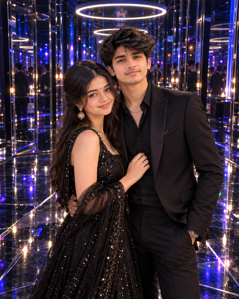 Night Club AI Photo Editing Prompts for couples