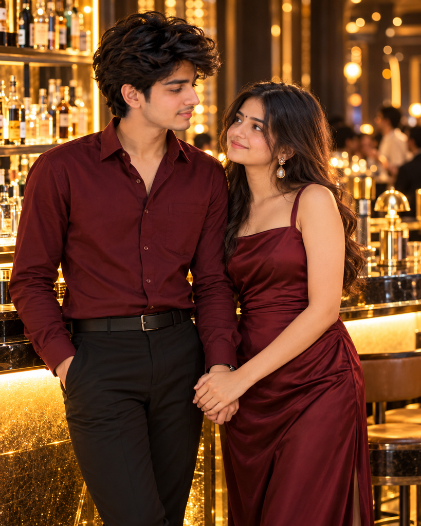 Night Club AI Photo Editing Prompts for couples