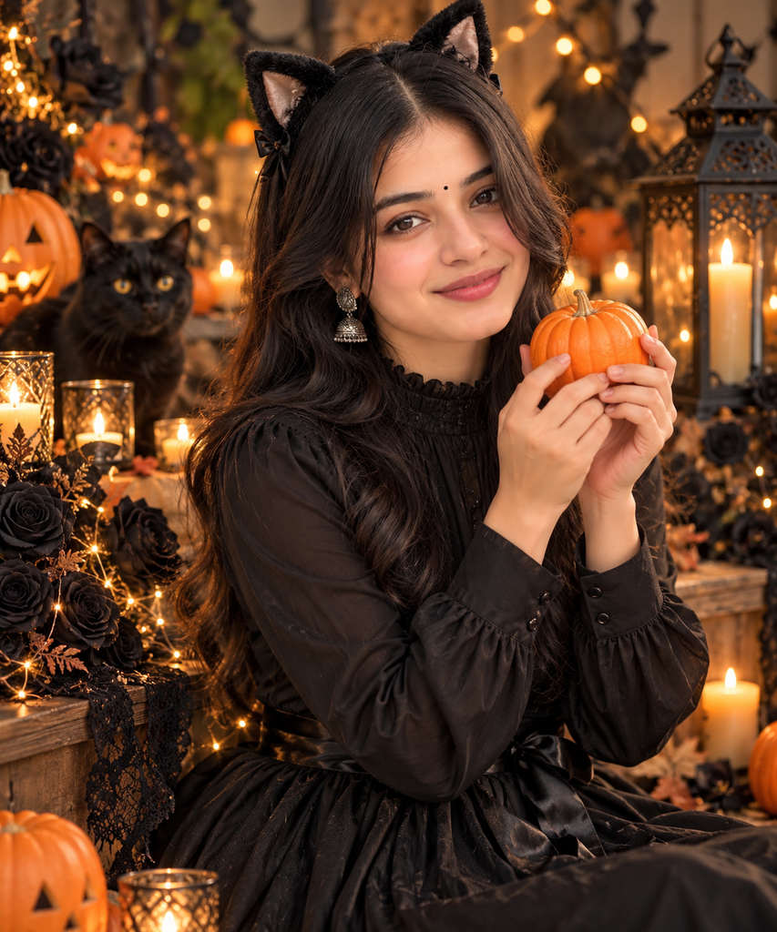 Halloween Photo Prompts for girls