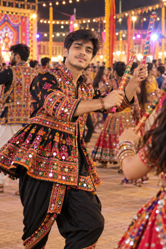 Viral Navratri AI Photo Editing Prompts for boys